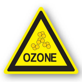 Golvmarkering Varning Ozon
