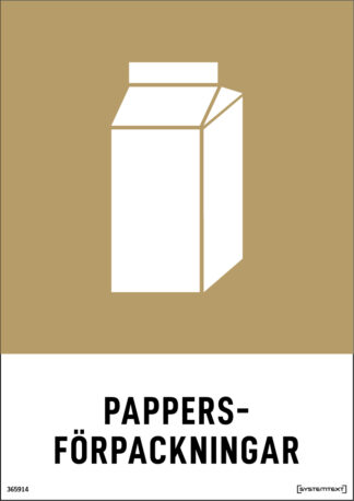 Miljö Kartong / Pappersförpackningar