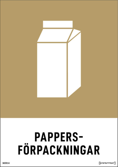 Miljö Kartong / Pappersförpackningar