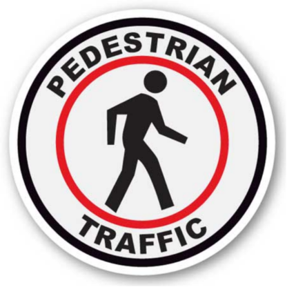 Golvmarkering Pedestrian traffic