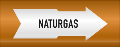 Rörmärkning AFS Naturgas