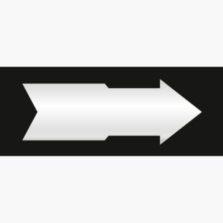 Rörmärkning VVS Flo-Code Svart med egen text