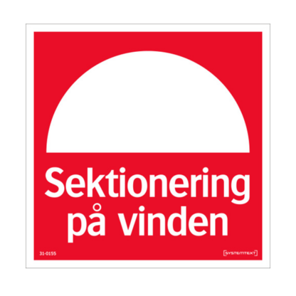 Brand Sektionering på vinden Reflex