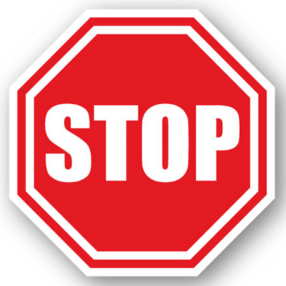 Golvmarkering Stopp