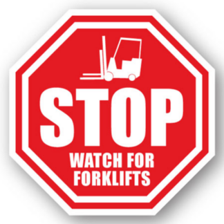 Golvmarkering Stop Watch for forklifts