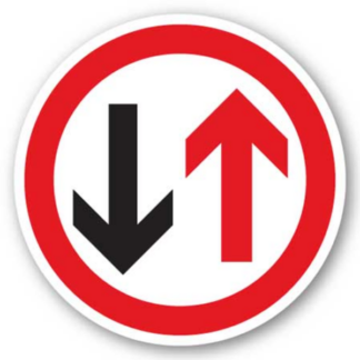 Golvmarkering Enkelriktat
