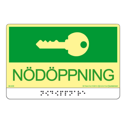 Supernova® Taktil Nödöppning