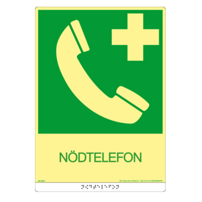 Supernova® Taktil Nödtelefon