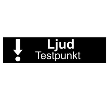 Testpunkter Ljud