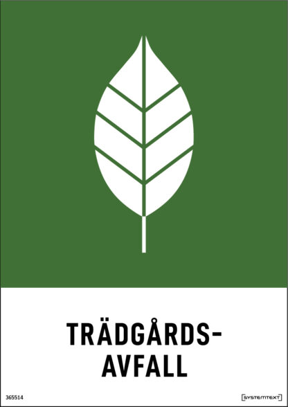 Miljö Trädgårdsavfall