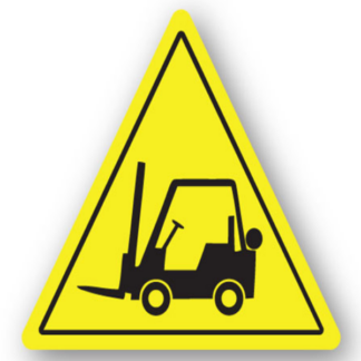 Golvmarkering Varning Truck