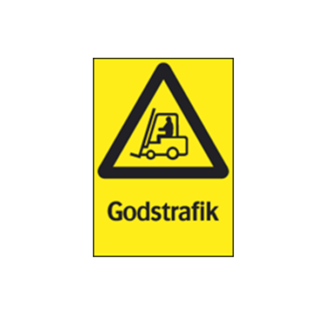 Varning Godstrafik