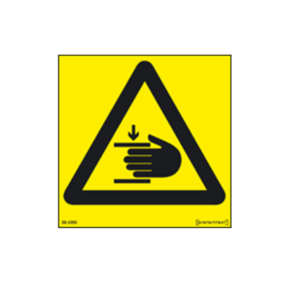 Varning Klämrisk