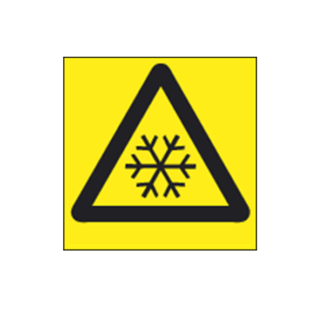 Varning Låg temperatur