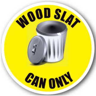 Golvmarkering Wood slat can only