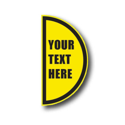 Golvmarkering Half Your text here
