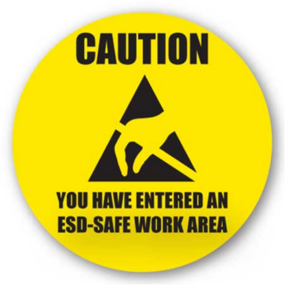 Golvmarkering Caution