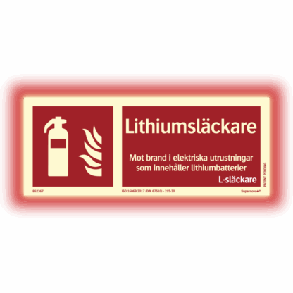 Supernova+® Lithiumsläckare